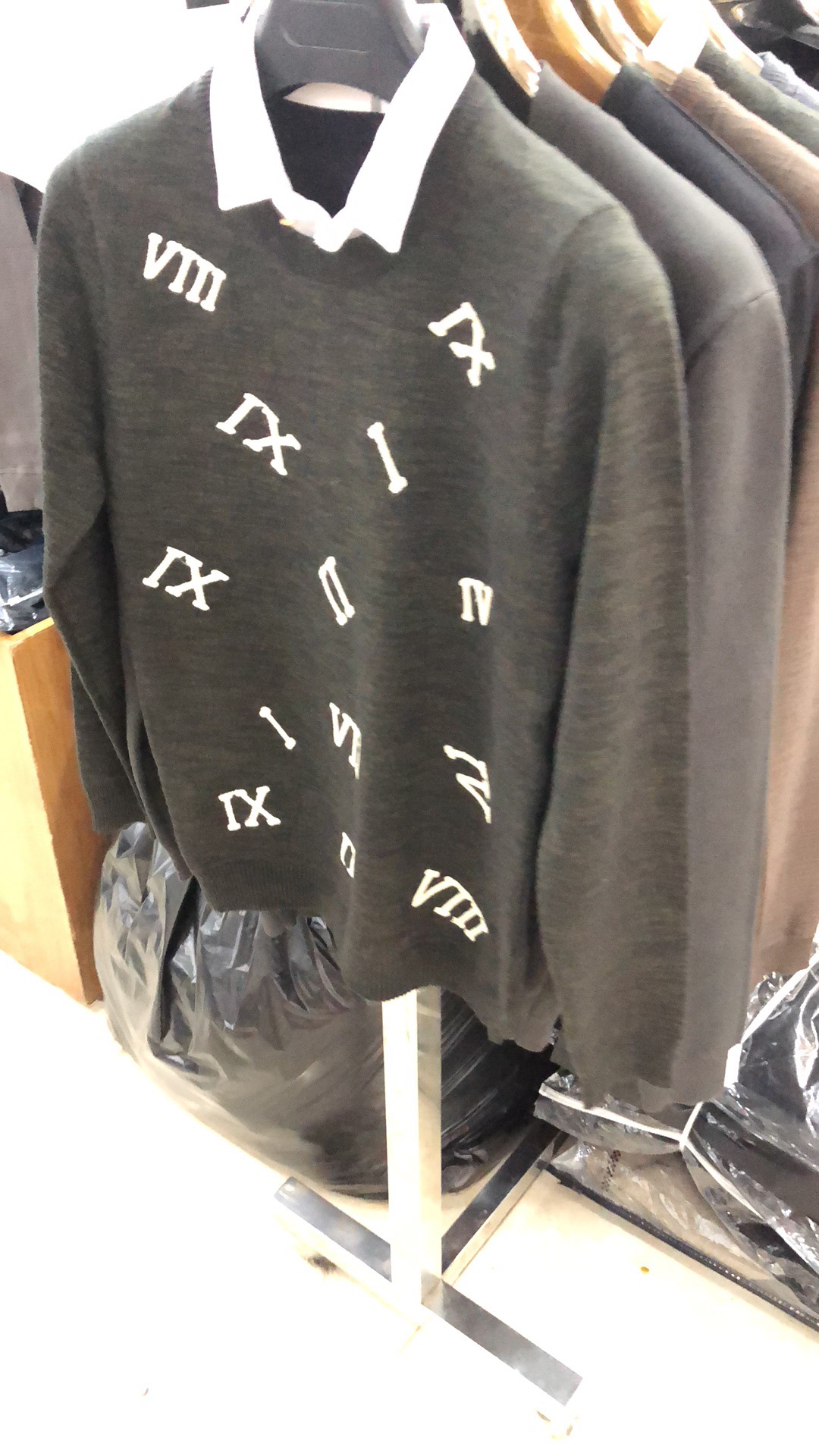 2018冬季男士翻领打底