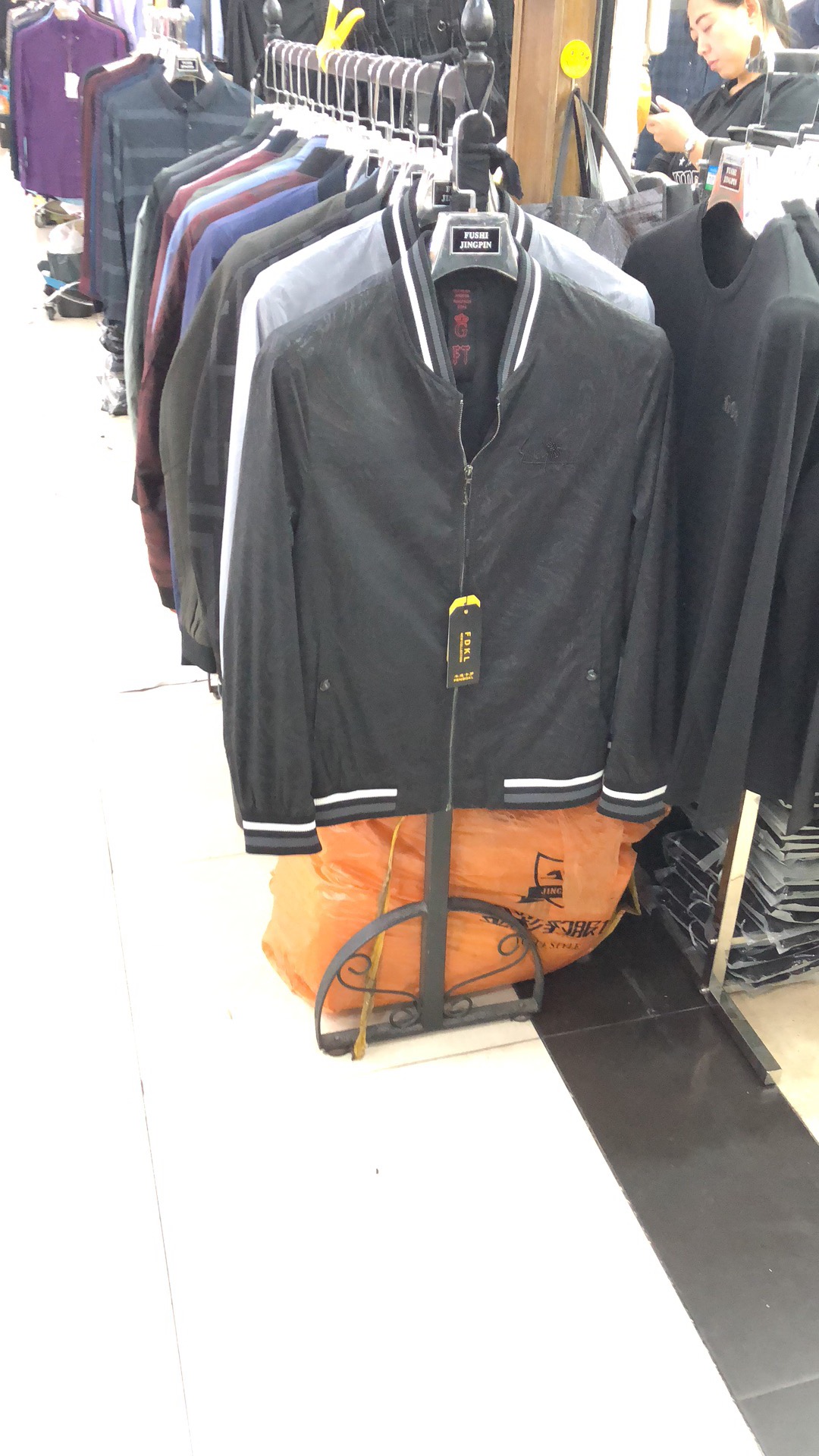 2018男士拉链夹克外套