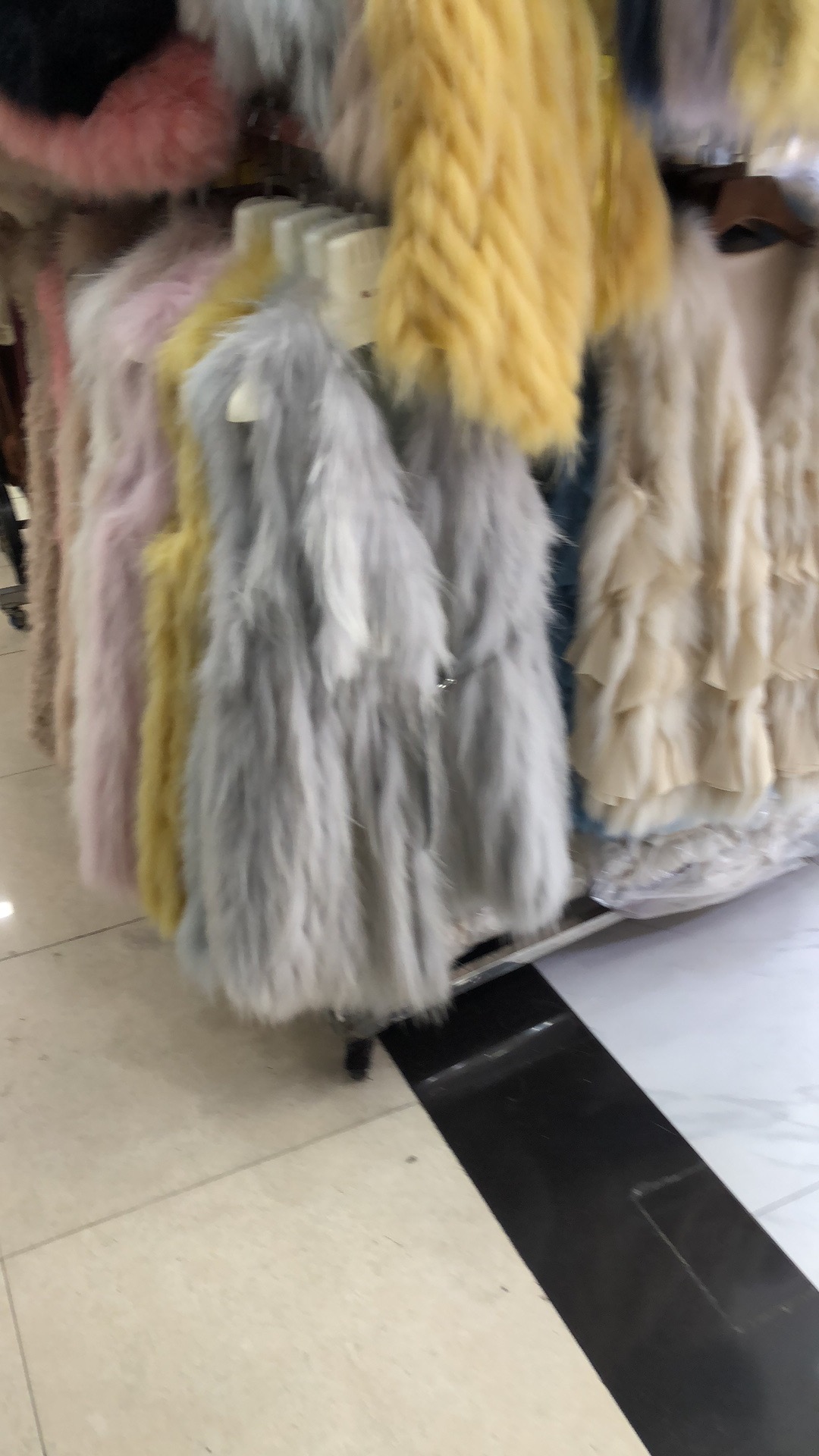 2018秋冬女士皮草马甲