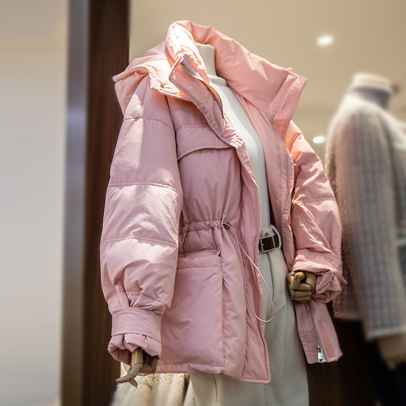 冬季韩版小个子宽松外套ins潮百搭时尚潮亮色