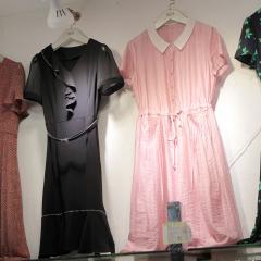 Polo领纯色连衣裙女夏装2