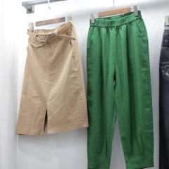 夏棉麻布衣宽松文艺拼接纯苎麻9分休闲裤通勤小脚锥形萝卜裤