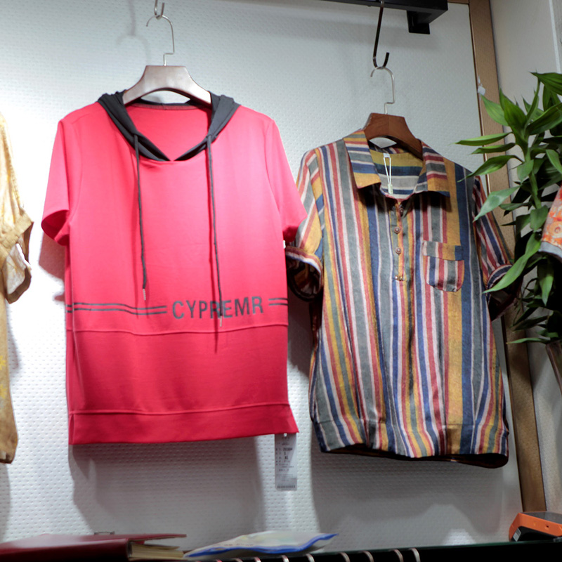 夏季新款女装韩版短袖针织衫T袖上衣