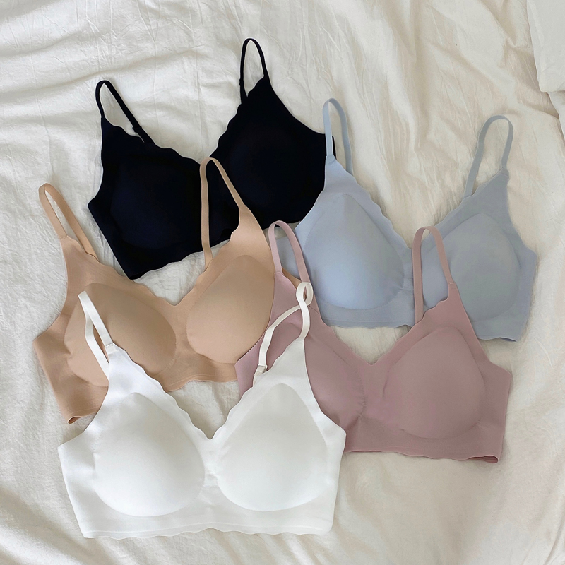 夏季内衣少女美背无痕薄款无钢圈运动文胸女学生胸罩
