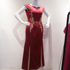 婚礼妈妈旗袍礼服新款新娘结婚宴会喜婆婆岳母亲高端女装