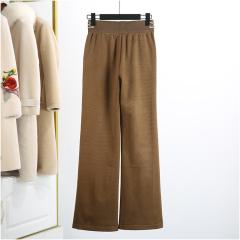 高腰宽松阔腿显瘦长款休闲裤