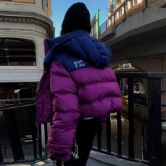 短款 90绒羽绒服时尚新款